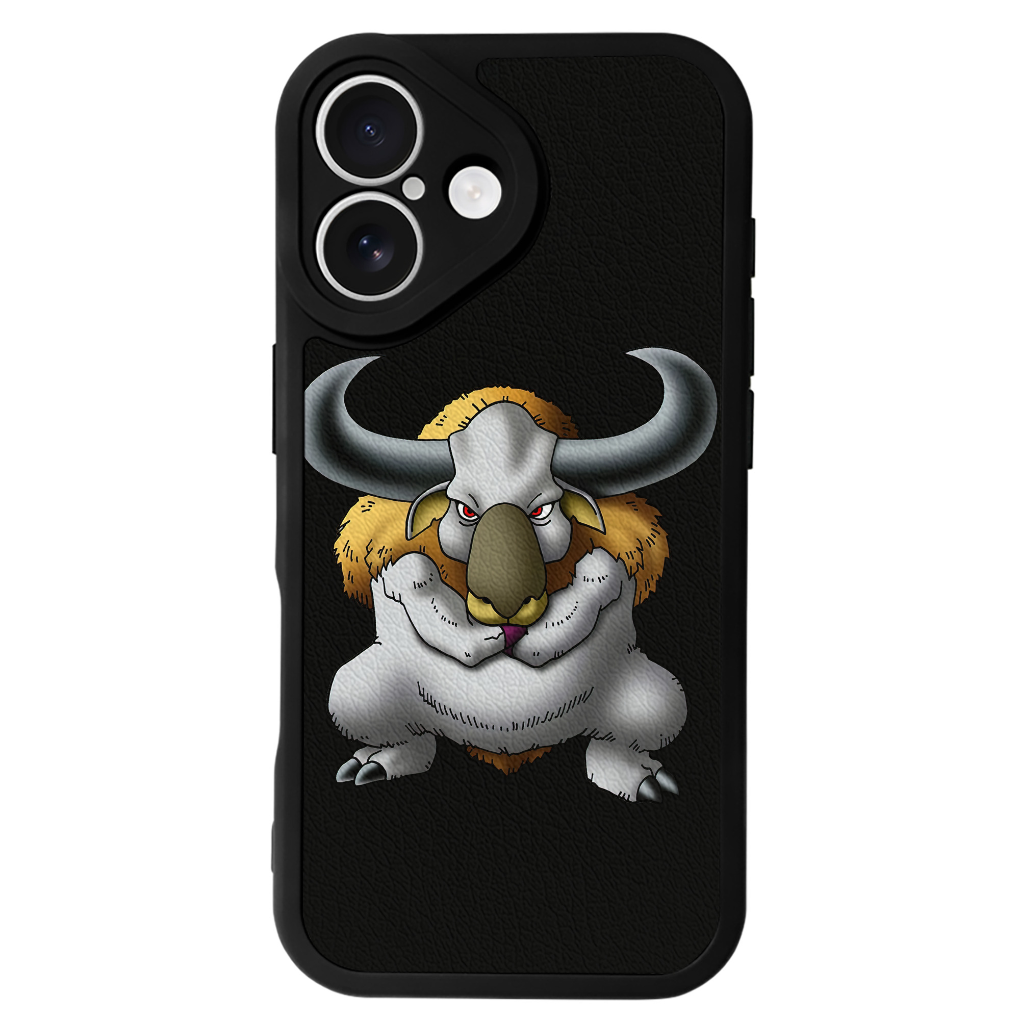 （画像用） ドラゴンクエスト Doragon Kuesuto Dragon Quest 【iPhone 16シリーズ対応】シリコンスマホケース（レザー調） 材質：シリコン